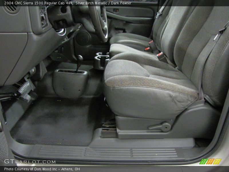 Silver Birch Metallic / Dark Pewter 2004 GMC Sierra 1500 Regular Cab 4x4