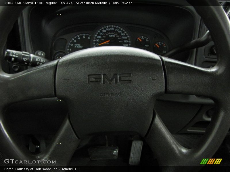 Silver Birch Metallic / Dark Pewter 2004 GMC Sierra 1500 Regular Cab 4x4