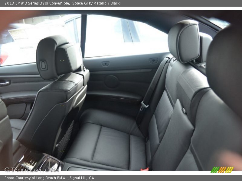 Space Gray Metallic / Black 2013 BMW 3 Series 328i Convertible