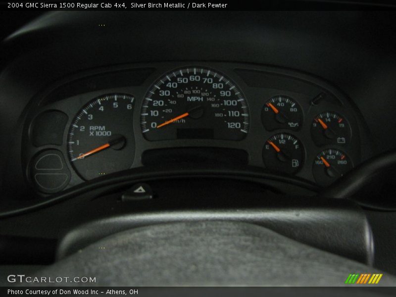  2004 Sierra 1500 Regular Cab 4x4 Regular Cab 4x4 Gauges