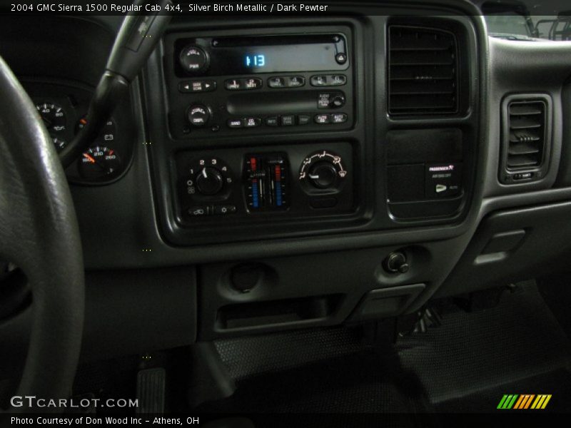 Silver Birch Metallic / Dark Pewter 2004 GMC Sierra 1500 Regular Cab 4x4