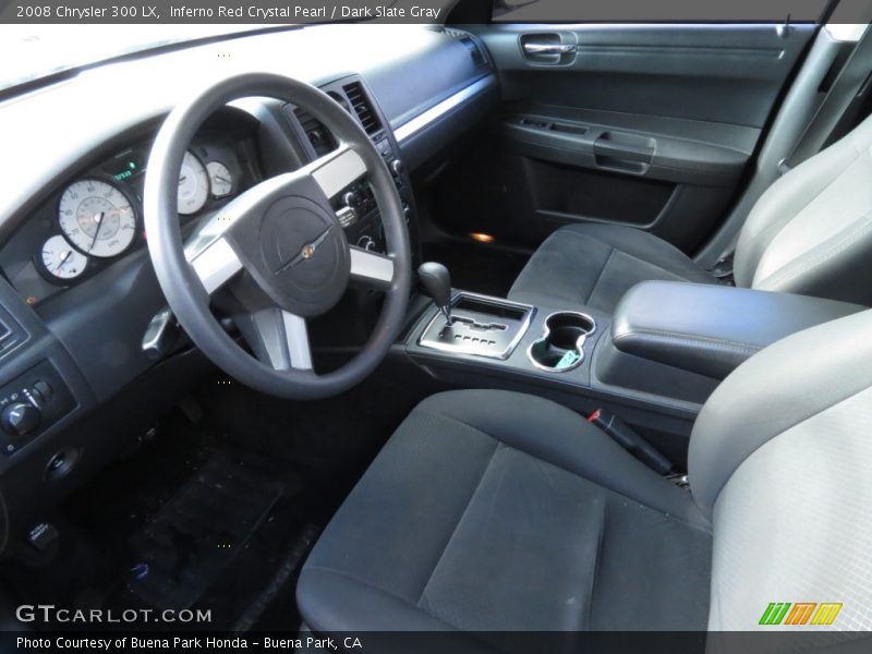 Dark Slate Gray Interior - 2008 300 LX 