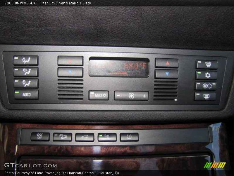Titanium Silver Metallic / Black 2005 BMW X5 4.4i