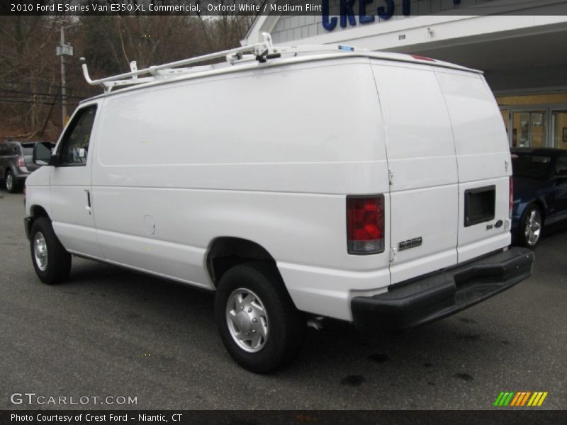 Oxford White / Medium Flint 2010 Ford E Series Van E350 XL Commericial