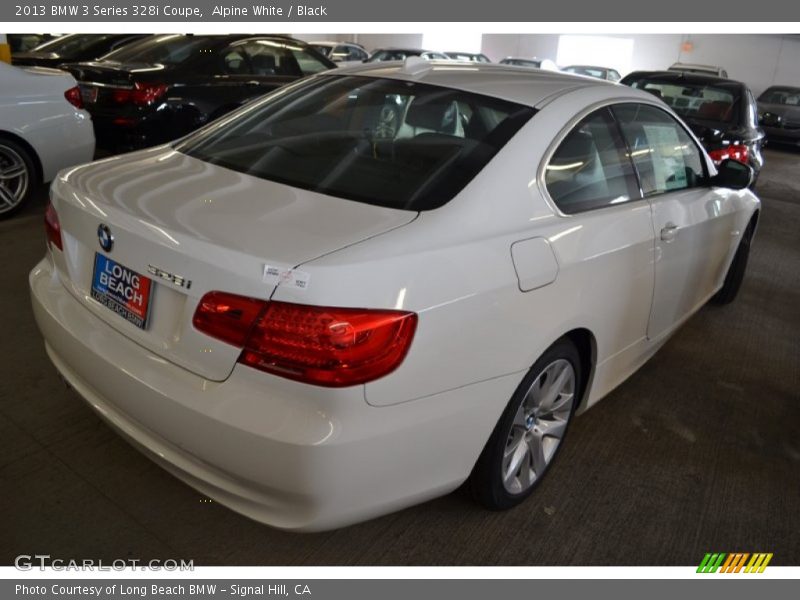 Alpine White / Black 2013 BMW 3 Series 328i Coupe