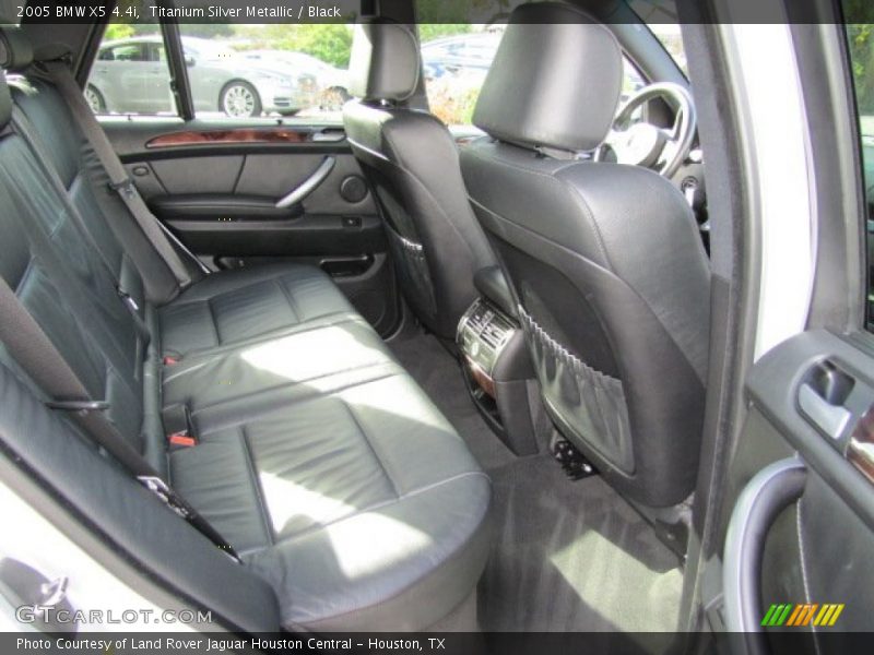 Titanium Silver Metallic / Black 2005 BMW X5 4.4i