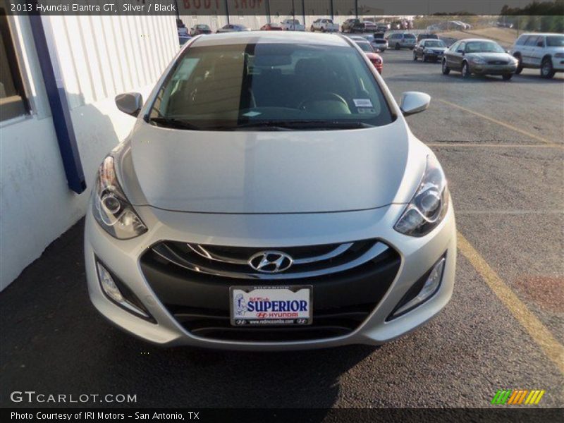 Silver / Black 2013 Hyundai Elantra GT