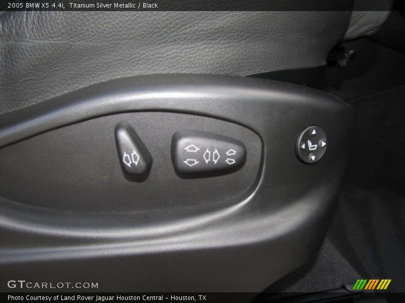 Titanium Silver Metallic / Black 2005 BMW X5 4.4i