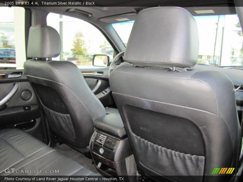 Titanium Silver Metallic / Black 2005 BMW X5 4.4i