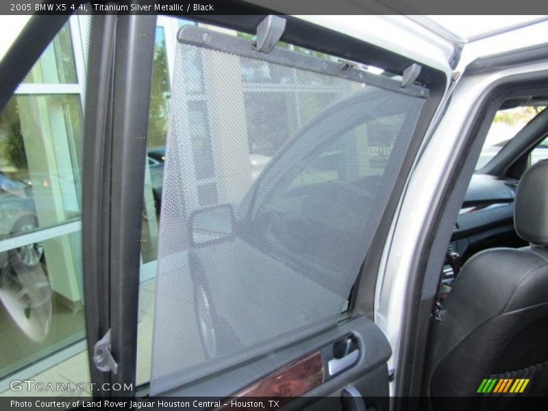 Titanium Silver Metallic / Black 2005 BMW X5 4.4i