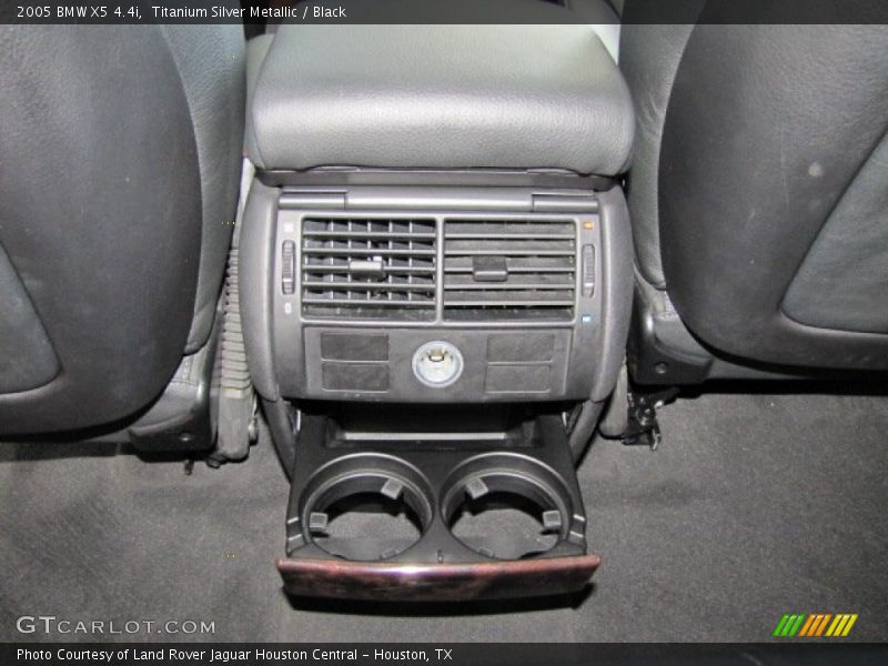 Titanium Silver Metallic / Black 2005 BMW X5 4.4i