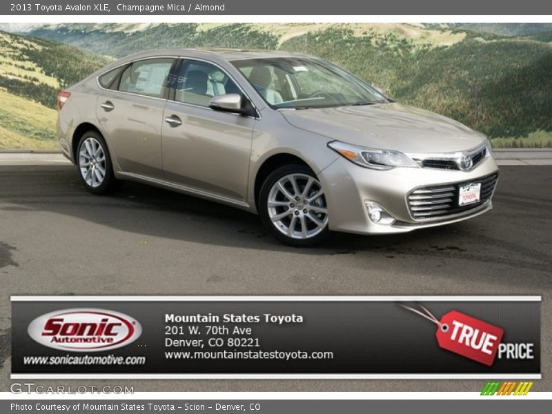 Champagne Mica / Almond 2013 Toyota Avalon XLE