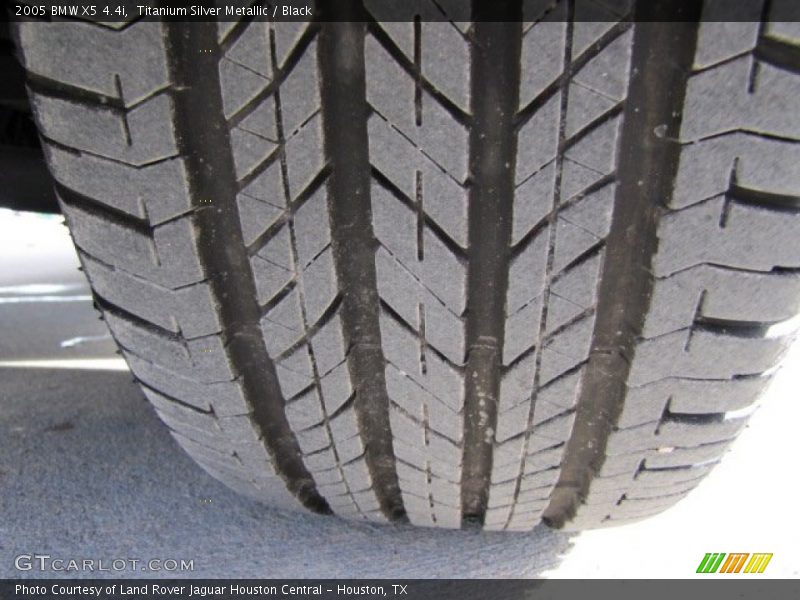 Titanium Silver Metallic / Black 2005 BMW X5 4.4i