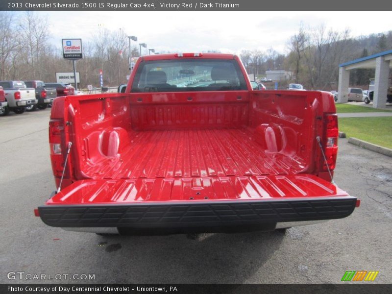 Victory Red / Dark Titanium 2013 Chevrolet Silverado 1500 LS Regular Cab 4x4