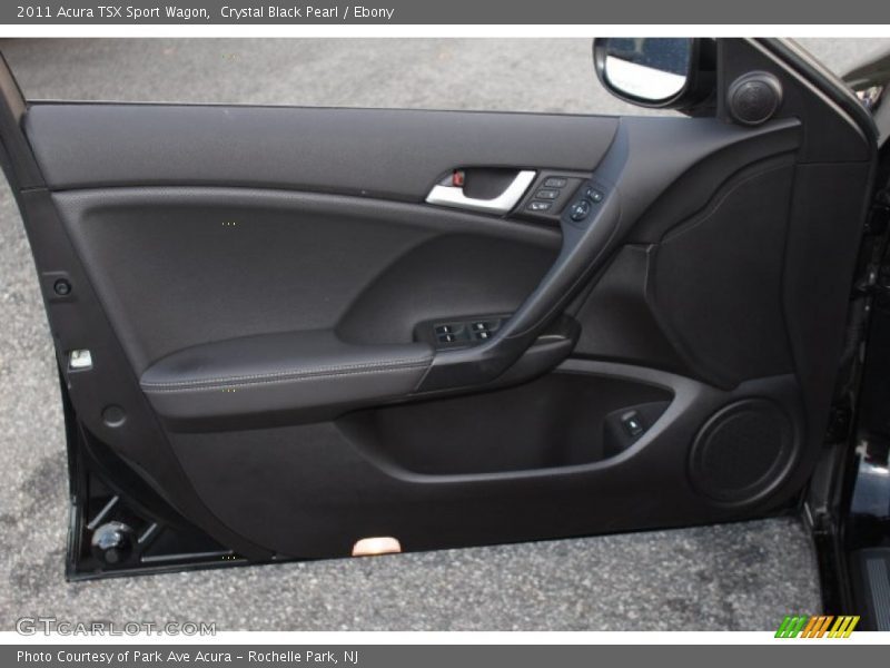 Crystal Black Pearl / Ebony 2011 Acura TSX Sport Wagon