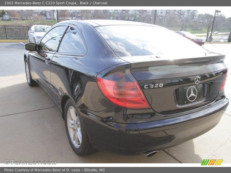 Black / Charcoal 2003 Mercedes-Benz C C320 Sport Coupe