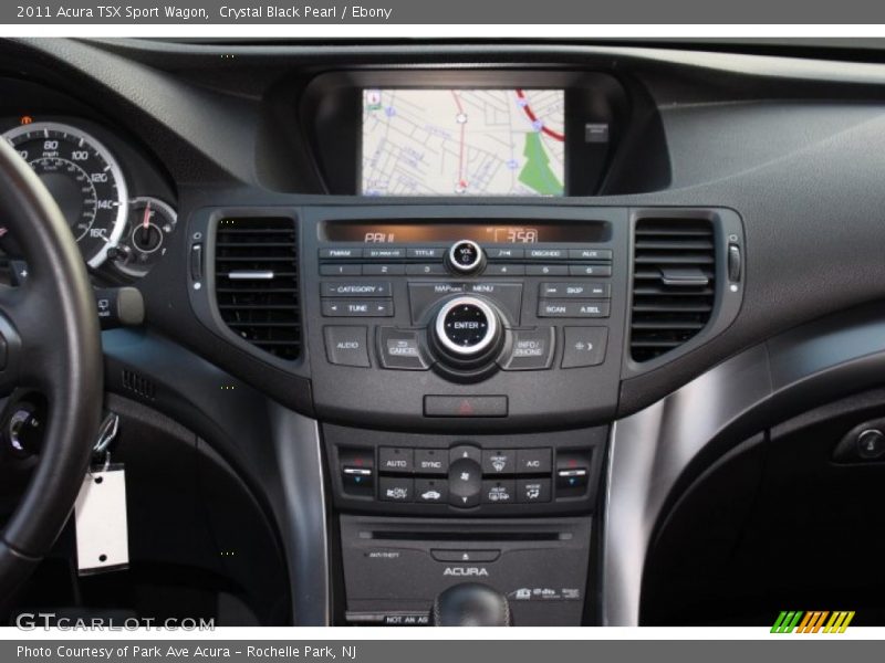 Controls of 2011 TSX Sport Wagon