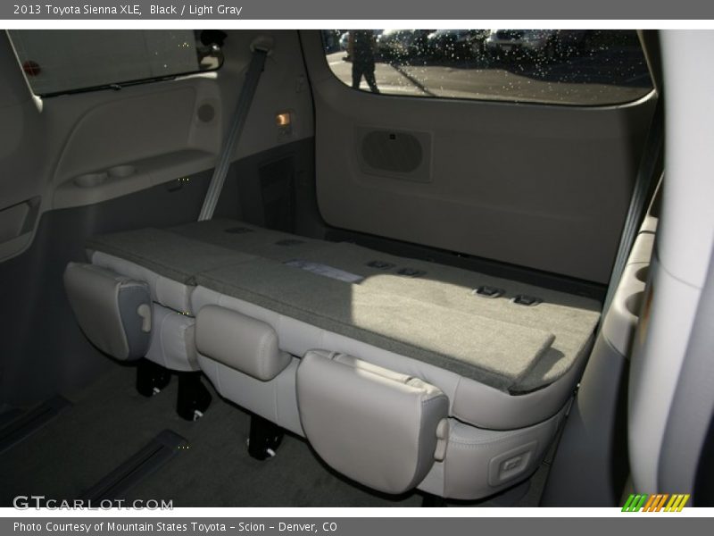 Black / Light Gray 2013 Toyota Sienna XLE