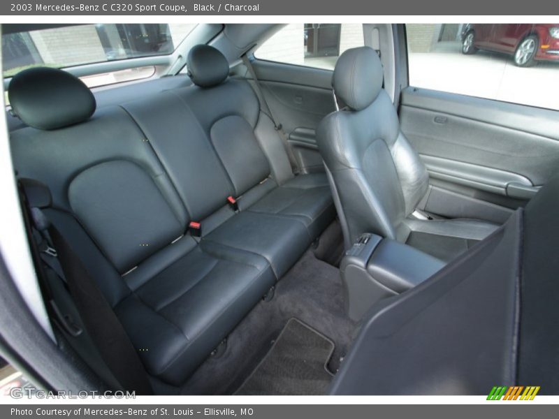 Rear Seat of 2003 C C320 Sport Coupe