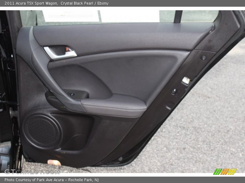 Crystal Black Pearl / Ebony 2011 Acura TSX Sport Wagon