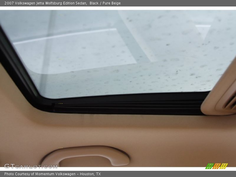 Black / Pure Beige 2007 Volkswagen Jetta Wolfsburg Edition Sedan