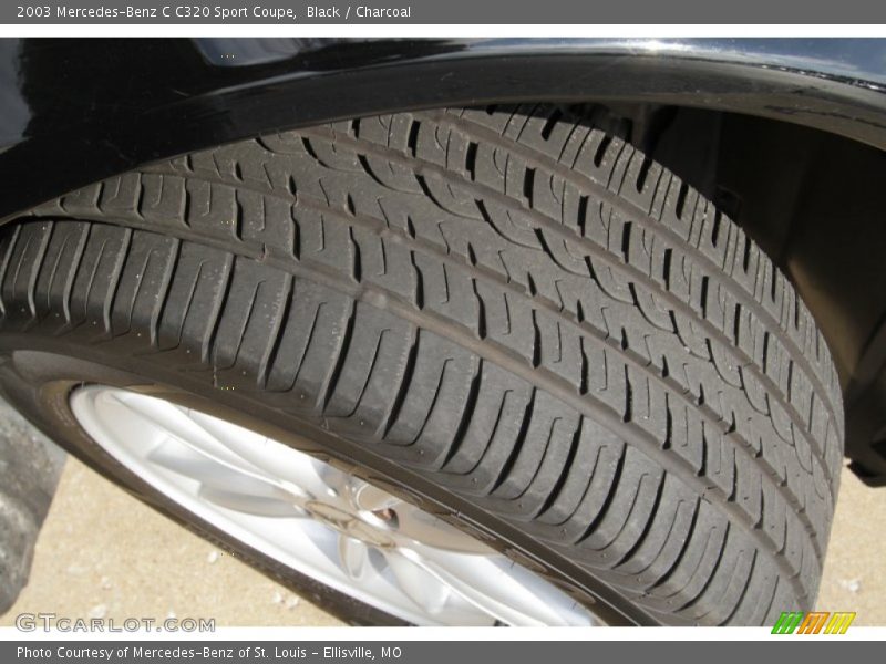 Black / Charcoal 2003 Mercedes-Benz C C320 Sport Coupe