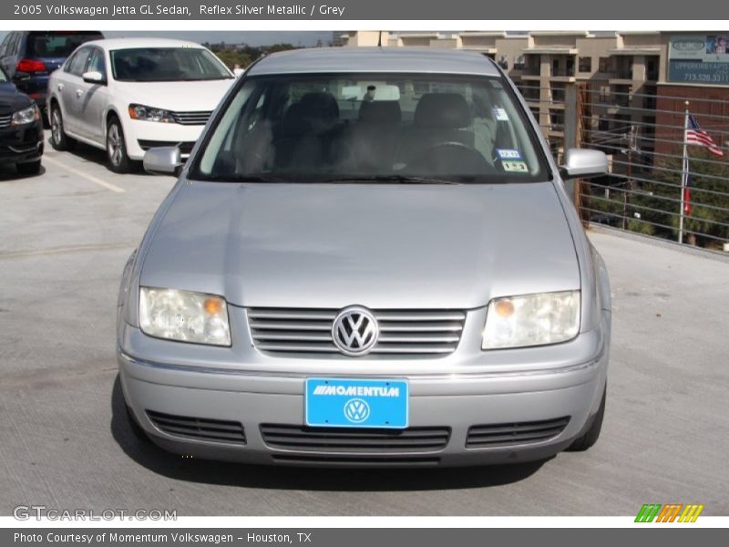 Reflex Silver Metallic / Grey 2005 Volkswagen Jetta GL Sedan