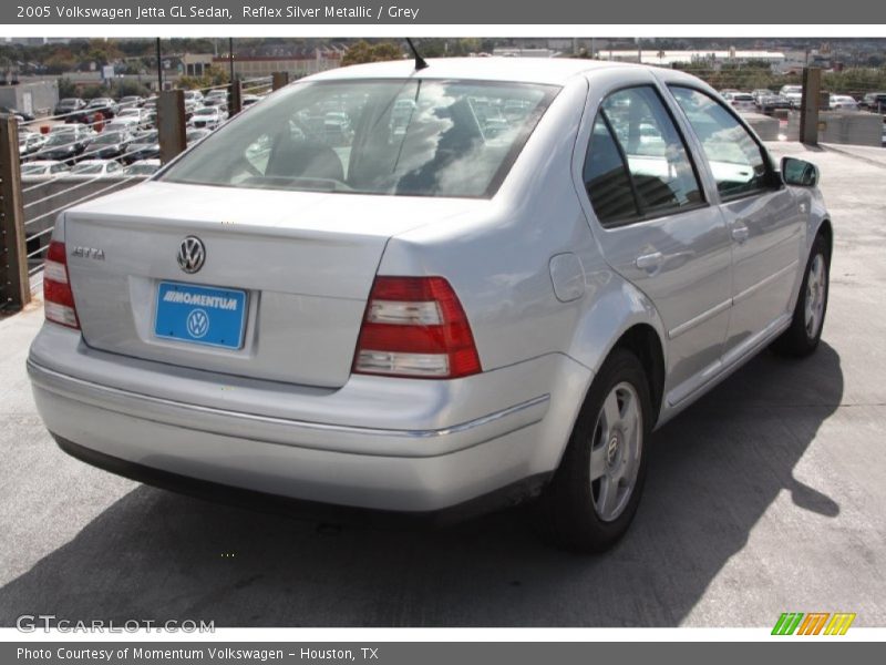 Reflex Silver Metallic / Grey 2005 Volkswagen Jetta GL Sedan