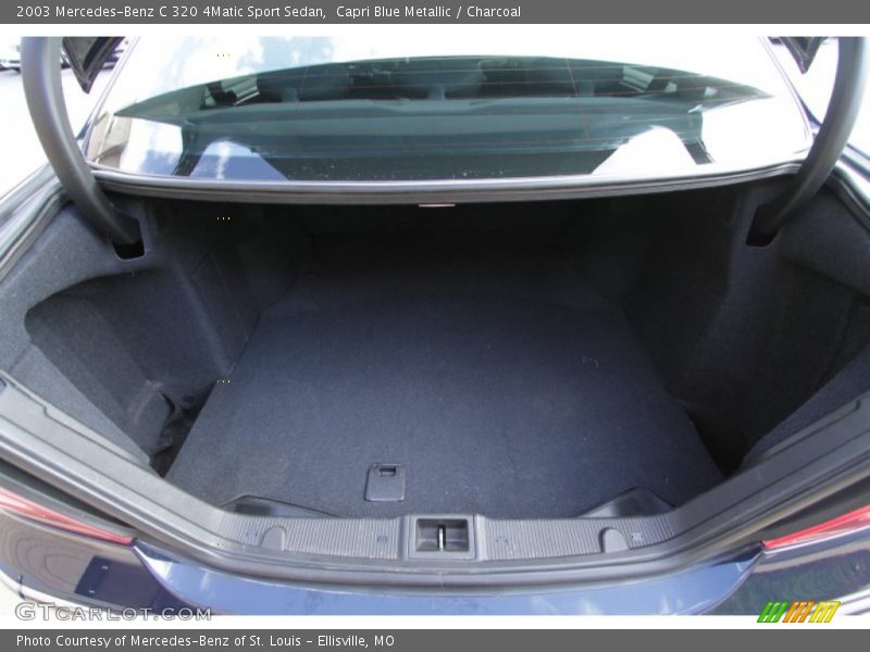 Capri Blue Metallic / Charcoal 2003 Mercedes-Benz C 320 4Matic Sport Sedan