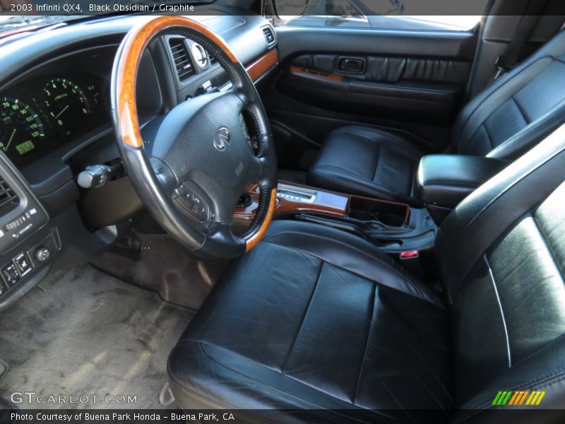  2003 QX4  Graphite Interior