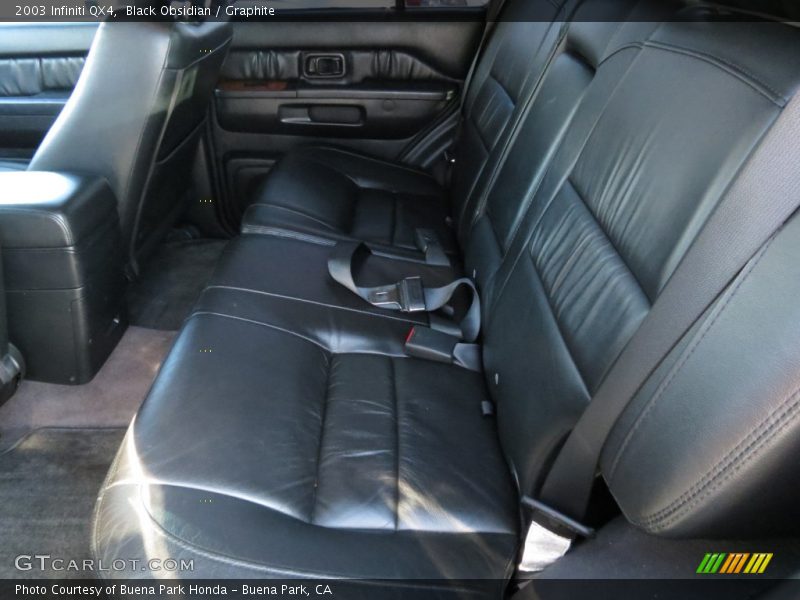 Rear Seat of 2003 QX4 