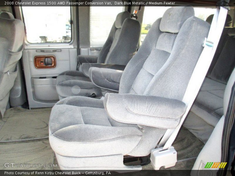 Rear Seat of 2008 Express 1500 AWD Passenger Conversion Van