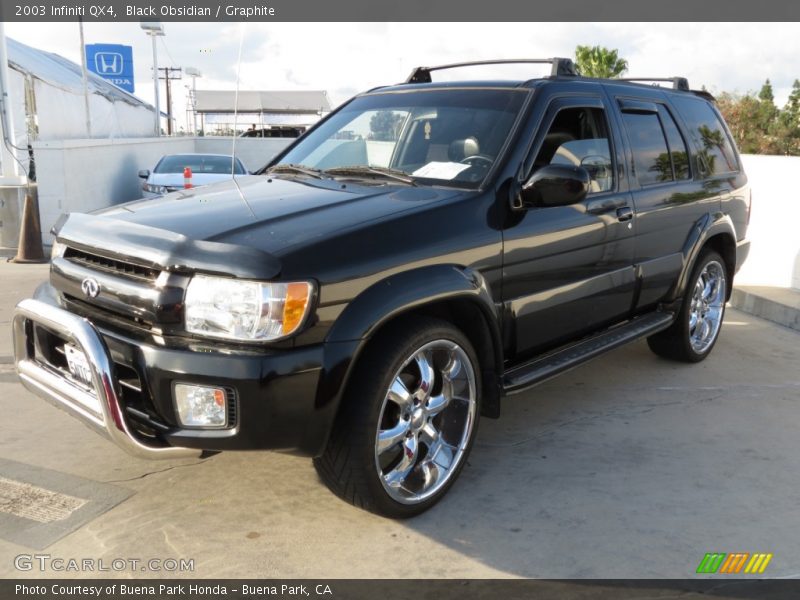 Black Obsidian / Graphite 2003 Infiniti QX4