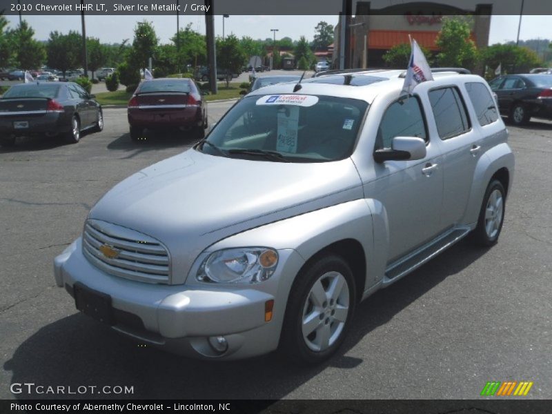 Silver Ice Metallic / Gray 2010 Chevrolet HHR LT