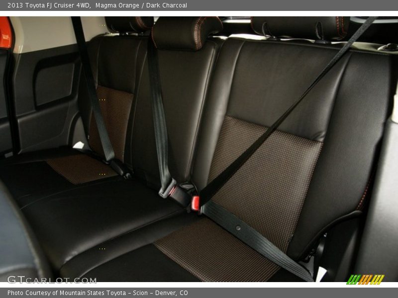 Magma Orange / Dark Charcoal 2013 Toyota FJ Cruiser 4WD