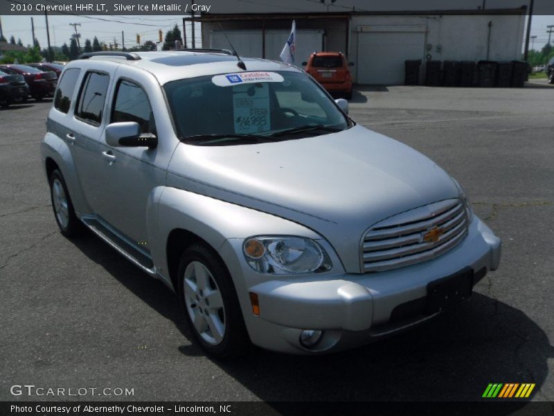 Silver Ice Metallic / Gray 2010 Chevrolet HHR LT