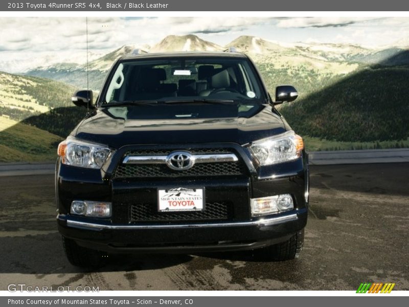 Black / Black Leather 2013 Toyota 4Runner SR5 4x4