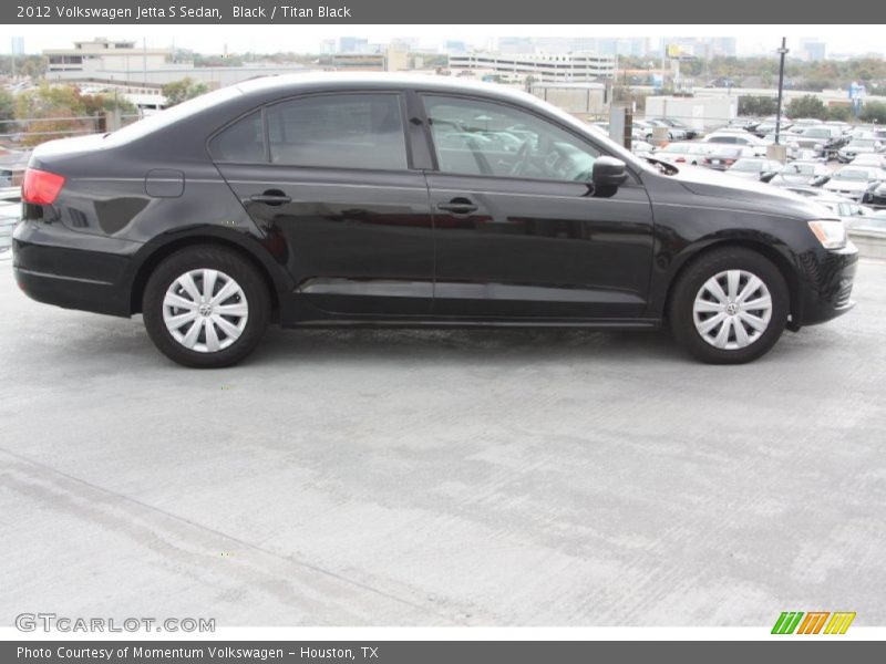 Black / Titan Black 2012 Volkswagen Jetta S Sedan