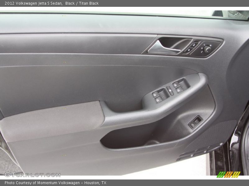 Black / Titan Black 2012 Volkswagen Jetta S Sedan
