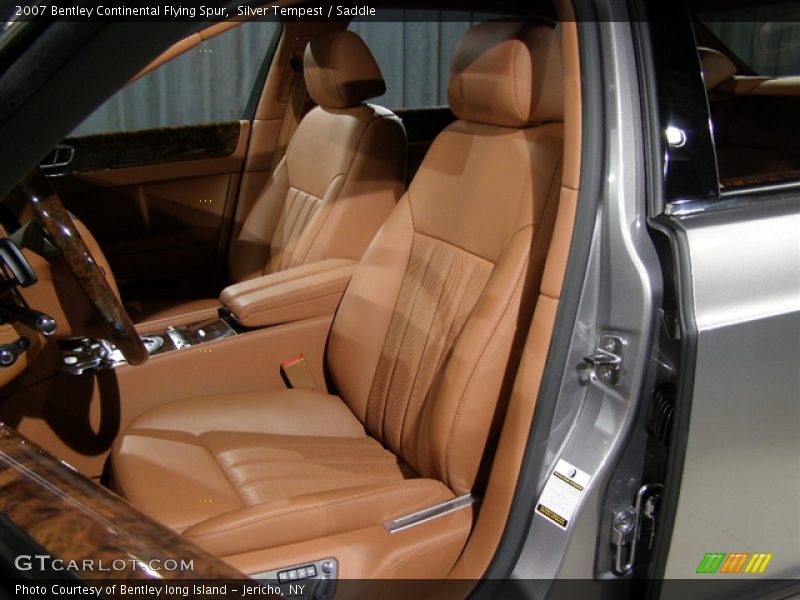 Silver Tempest / Saddle 2007 Bentley Continental Flying Spur
