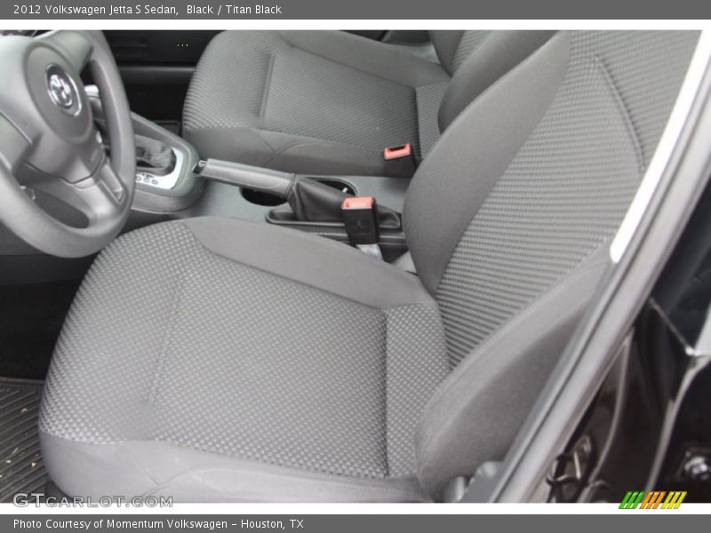 Black / Titan Black 2012 Volkswagen Jetta S Sedan