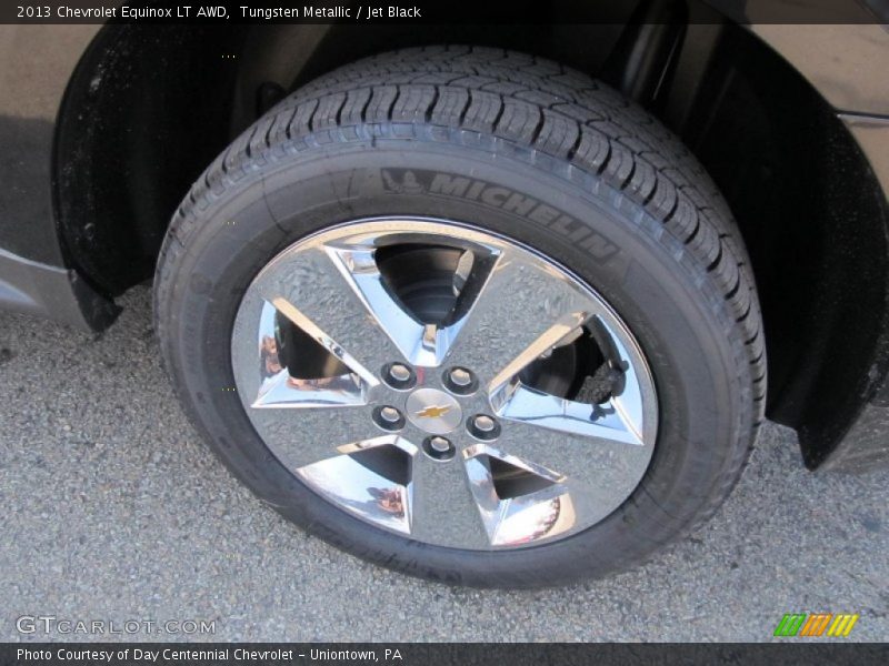Tungsten Metallic / Jet Black 2013 Chevrolet Equinox LT AWD