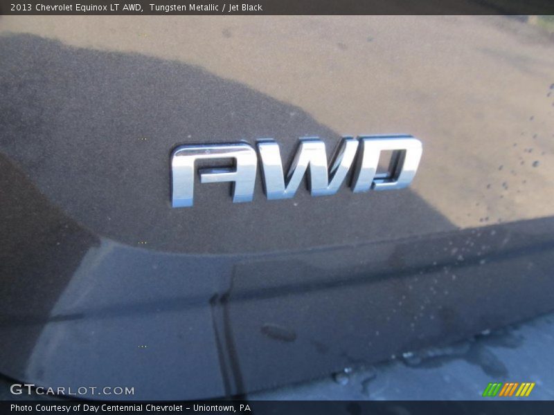 Tungsten Metallic / Jet Black 2013 Chevrolet Equinox LT AWD