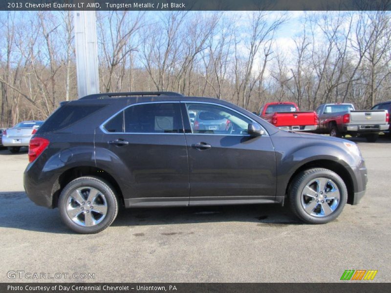 Tungsten Metallic / Jet Black 2013 Chevrolet Equinox LT AWD