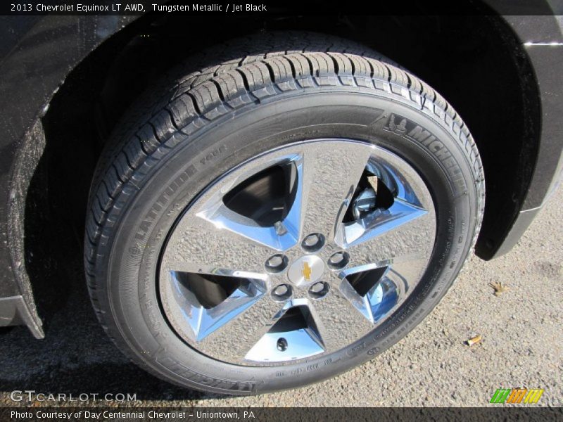 Tungsten Metallic / Jet Black 2013 Chevrolet Equinox LT AWD