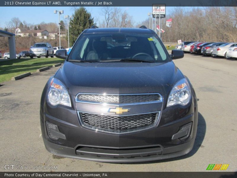 Tungsten Metallic / Jet Black 2013 Chevrolet Equinox LT AWD