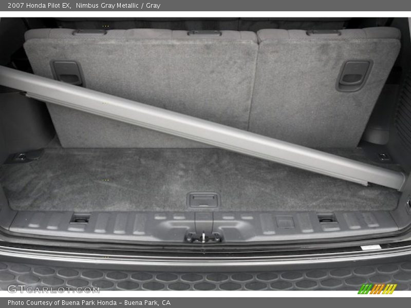 Nimbus Gray Metallic / Gray 2007 Honda Pilot EX