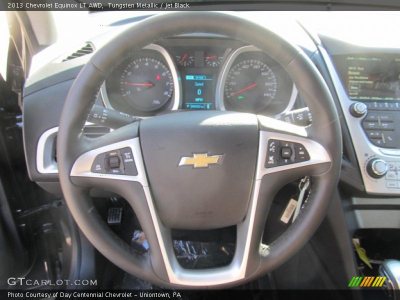 Tungsten Metallic / Jet Black 2013 Chevrolet Equinox LT AWD