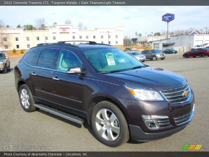 Tungsten Metallic / Dark Titanium/Light Titanium 2013 Chevrolet Traverse LTZ