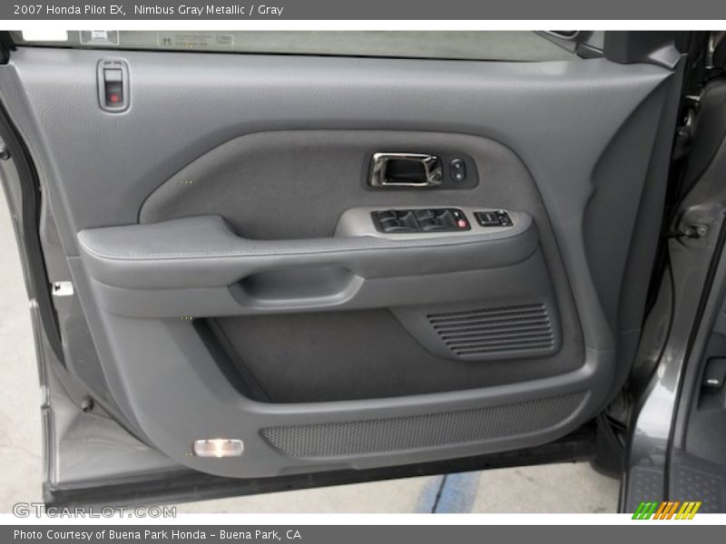 Nimbus Gray Metallic / Gray 2007 Honda Pilot EX